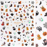 Daily Charme - Halloween Nail Art Sticker - Kitty Cat Costume Party