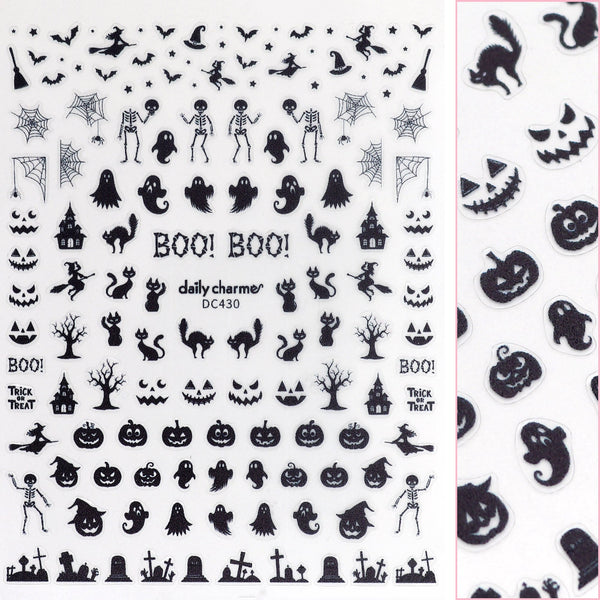 Daily Charme - Halloween Nail Art Sticker - Midnight Mischief