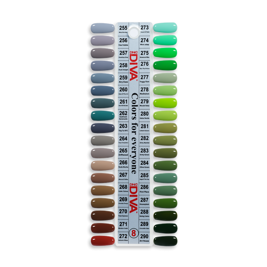 DND - Diva Happy Trails Collection Swatch – Single – 8