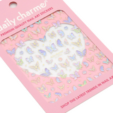 Daily Charme - 3D Embossed Nail Art Sticker – Gilded Butterfly