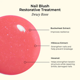 butter LONDON - Nail Blush Restorative Treatment - Dewy Rose