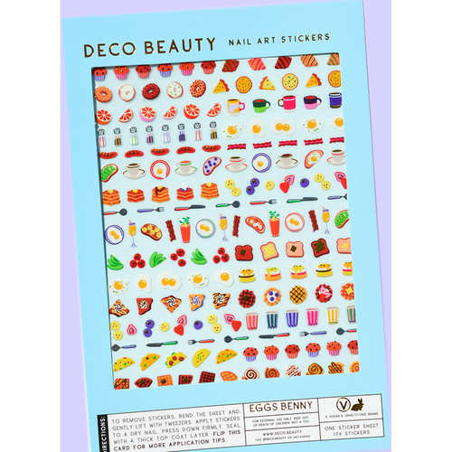 Deco Beauty - Nail Art Stickers - Egg Benny