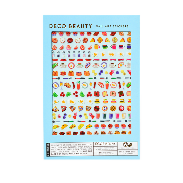 Deco Beauty - Nail Art Stickers - Eggs Benny