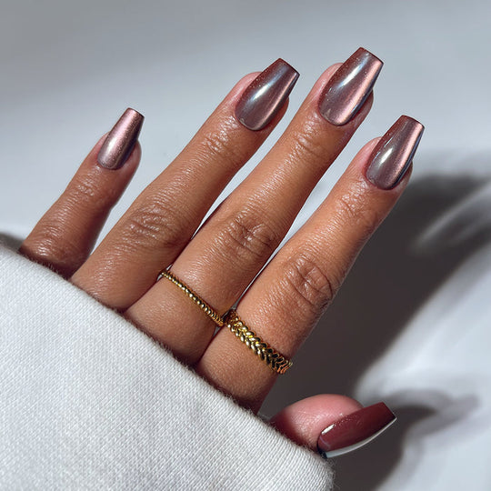 Glamnetic - Press On - Espresso Glow