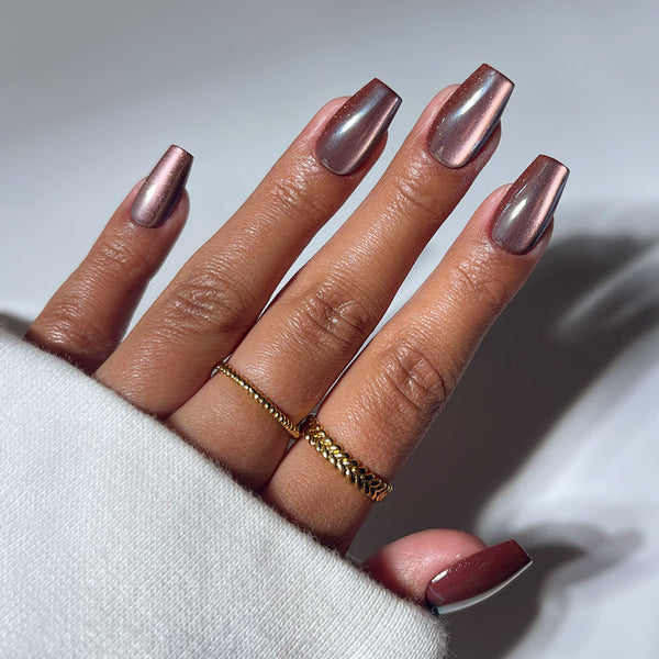 Glamnetic - Press On - Espresso Glow