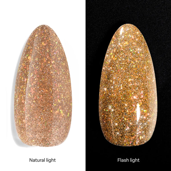 Apres - Flash Glitter Gel Couleur - That’s My Twin Flame - FG03