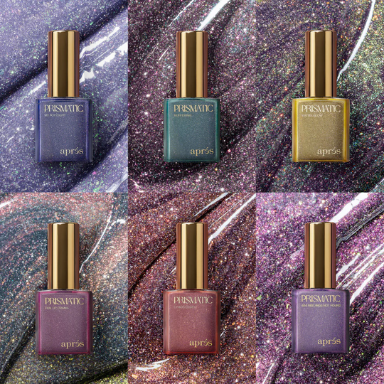 Apres Prismatic Magnetic Flash Glitter Collection