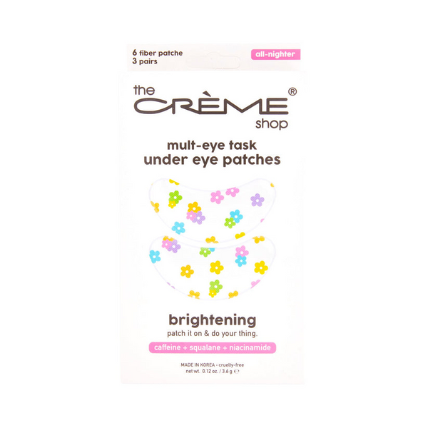 The Creme Shop Mult-Eye Task Under Eye Patches Brightening All-Nighter - 3 Pairs
