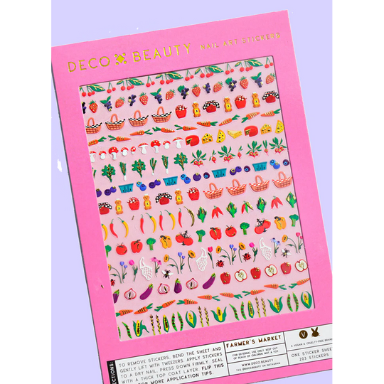Deco Beauty - Nail Art Stickers - Farmer's Market