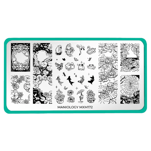 Maniology - Stamping Plate - Enchanted Waters: Floating Mirage (MXM172)