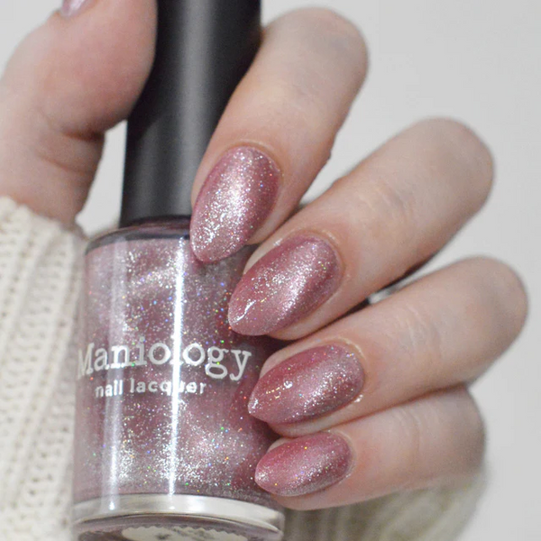 Maniology - Stamping Nail Polish - Flower Basket: Cherry Blossom (P192) - Rose Magnetic Nail Polish