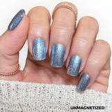 Maniology - Stamping Nail Polish - Flower Basket: Morning Glory (P193) - Periwinkle Magnetic Nail Polish