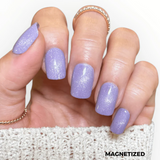 Maniology - Stamping Nail Polish - Flower Basket: Wisteria (P194) - Purple Magnetic Nail Polish