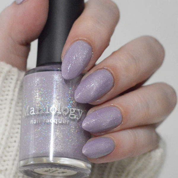 Maniology - Stamping Nail Polish - Flower Basket: Wisteria (P194) - Purple Magnetic Nail Polish