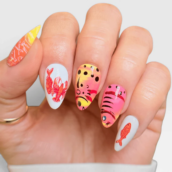 MANI-STMP-FRESH CATCH M715