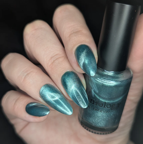 Maniology - Stamping Nail Polish - Light Blue Magnetic Shimmer - Freshwater (P195)