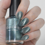 Maniology - Stamping Nail Polish - Light Blue Magnetic Shimmer - Freshwater (P195)
