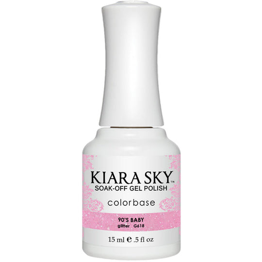 Kiara Sky - Gel Polish - 90's Baby 0.5 oz - #G618