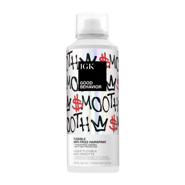 IGK - Good Behavior - Smooth Flexible Anti-Frizz Hairspray - 5.0 Oz