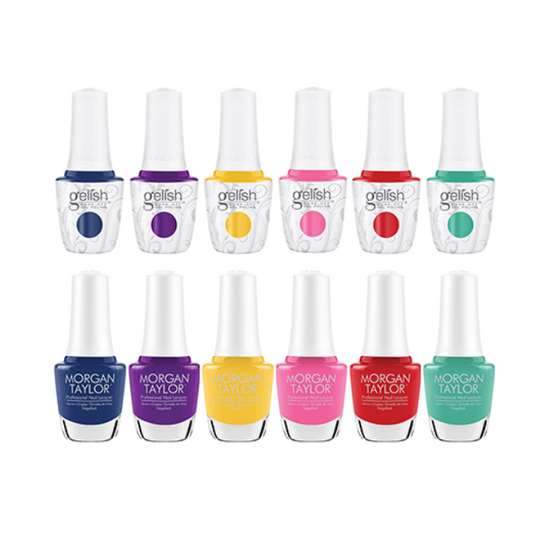 Gelish & Morgan Taylor Combo - Let's Roll Summer 2025 Collection