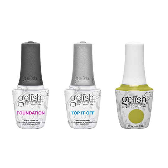 Gelish Combo - Base, Top & Flying Out Loud
