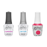 Harmony Gelish Combo - Base, Top & What's Your Poinsettia?