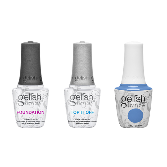 Gelish Combo - Base, Top & Soaring Above It All
