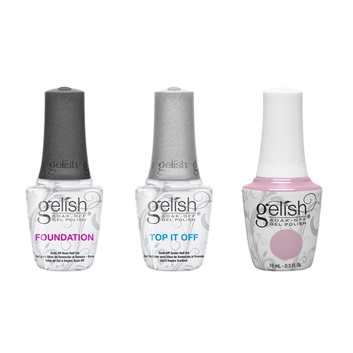 Gelish Combo - Base, Top & Up, Up, And Amaze