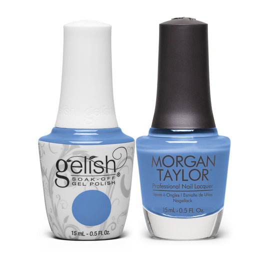 Gelish & Morgan Taylor Combo - Soaring Above It All