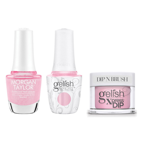 Gelish, Morgan Taylor & Dip Combo - Hugs And Blisses