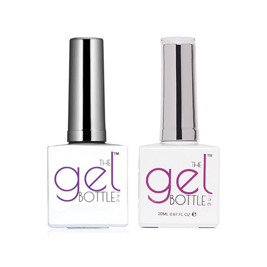The GelBottle Inc - Gel Combo - Glazed Top Coat + Rubber Base Coat