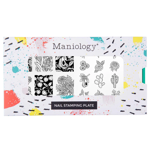 Maniology - Stamping Plate - Garden Fresh #M701