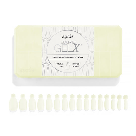 Apres - Bare Gel-X - Natural Box Of Tips (280Pcs)