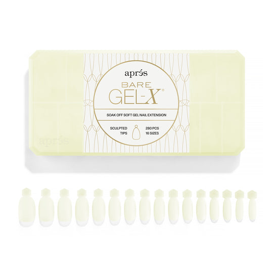 Apres - Bare Gel-X - Sculpted Box Of Tips (280Pcs)