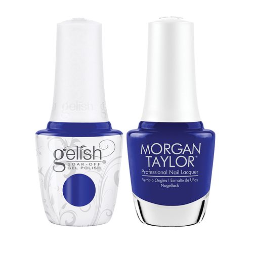Gelish & Morgan Taylor Combo - Blue Crush Rush - #1940594