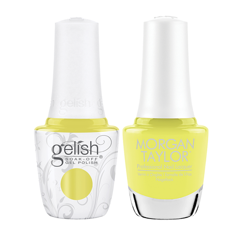 Gelish & Morgan Taylor Combo - Lemon Drop Lush - #1940599