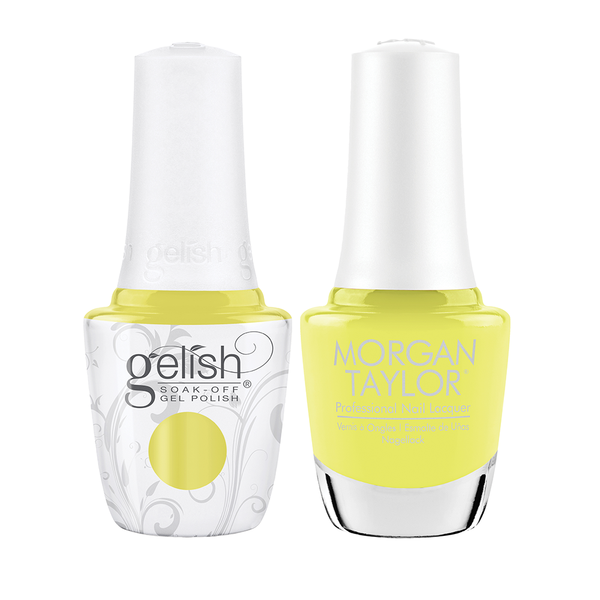 Gelish & Morgan Taylor Combo - Lemon Drop Lush - #1940599