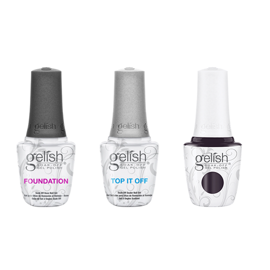 Gelish Combo - Base, Top & A Hundred Present Yes
