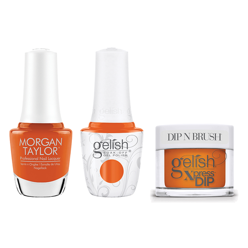 Gelish, Morgan Taylor & Dip Combo - Miss Sweet Cheeks