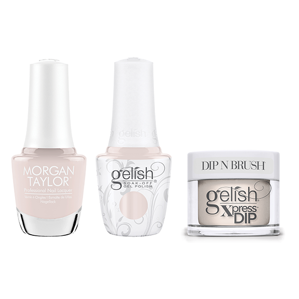 Gelish, Morgan Taylor & Dip Combo - Precious In Petals