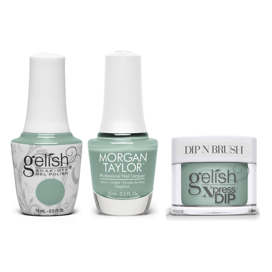 Gelish, Morgan Taylor & Dip Combo - Mint For Me