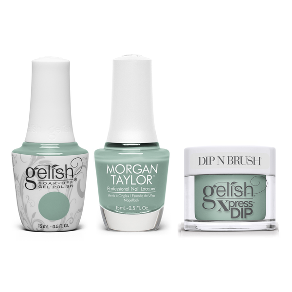 Gelish, Morgan Taylor & Dip Combo - Mint For Me