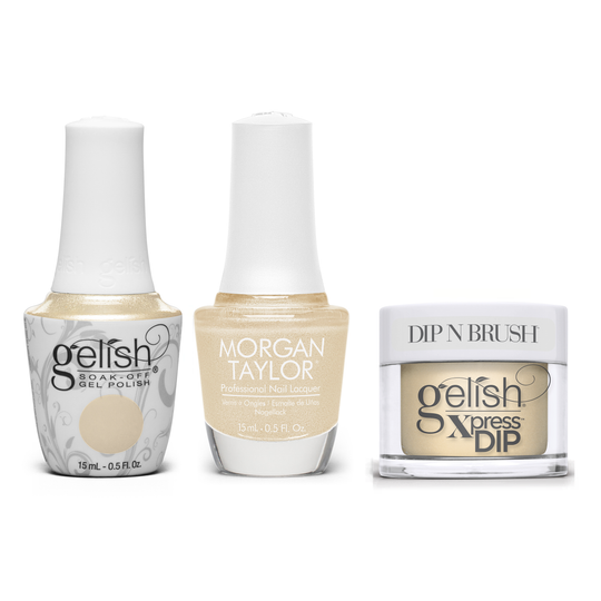 Gelish, Morgan Taylor & Dip Combo - Sunburst Your Bubble