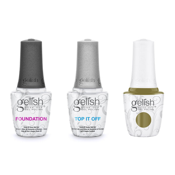 Harmony Gelish Combo - Base, Top & Lost My Terrain Of Thought