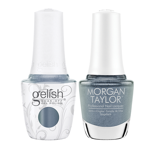 Gelish & Morgan Taylor Combo - Blue Moon Bloom - #1940586