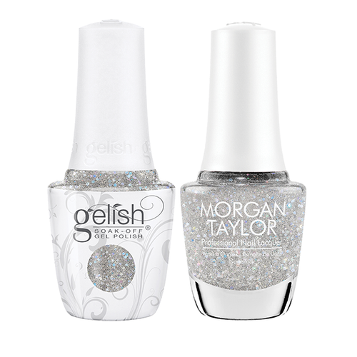 Gelish & Morgan Taylor Combo - Crystal Snowdrop - #1940584