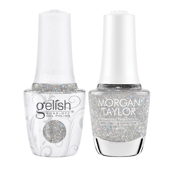 Gelish & Morgan Taylor Combo - Crystal Snowdrop - #1940584