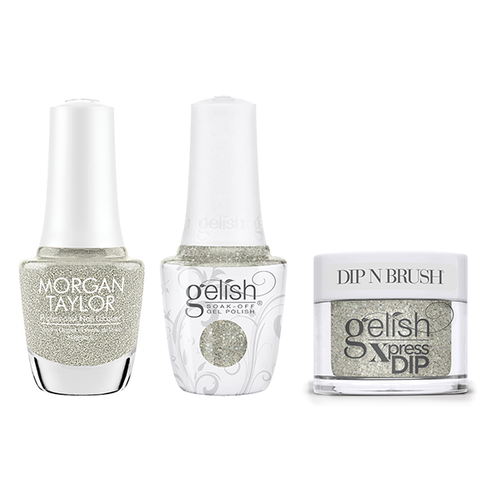 Gelish, Morgan Taylor & Dip Combo - Golden Garden Gala