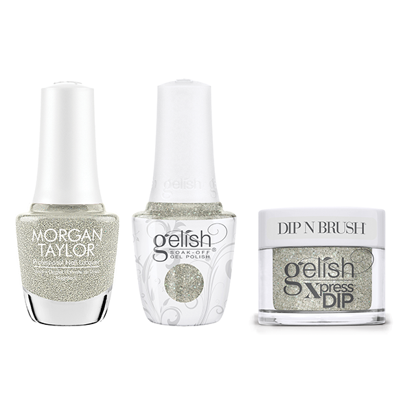 Gelish, Morgan Taylor & Dip Combo - Golden Garden Gala