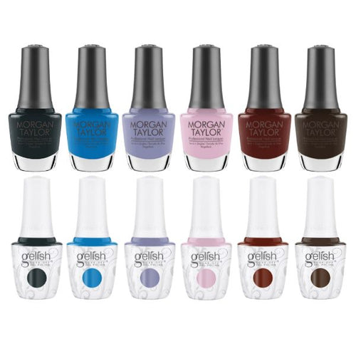 Gelish & Morgan Taylor Combo - In Frame Fall 2024 - 12pc Set